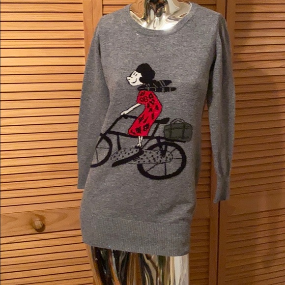 Vintage Olive Oyl 34 Sleeve Sweater 